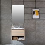 Baños-Mueble-de-Baño-Queen-Cajon-y-Repisa-con-Lavamanos-y-Fijaciones-Soft-500-mm