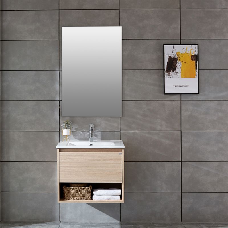 Baños-Mueble-de-Baño-Queen-Cajon-y-Repisa-con-Lavamanos-y-Fijaciones-Soft-500-mm