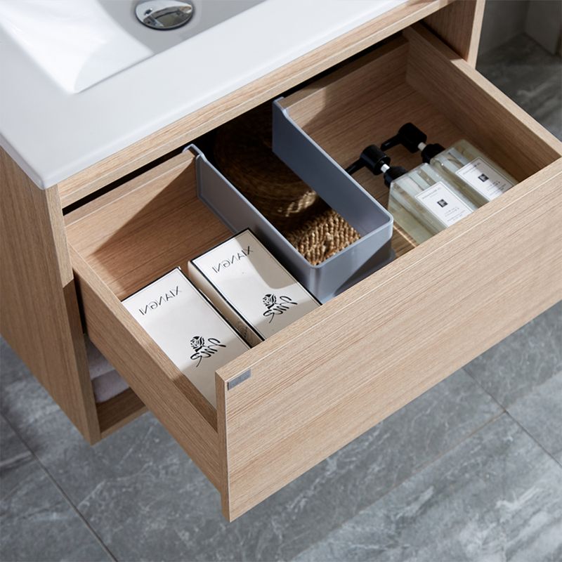 Baños-Mueble-de-Baño-Queen-Cajon-y-Repisa-con-Lavamanos-y-Fijaciones-Soft-500-mm
