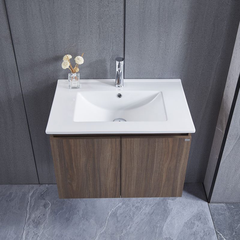 Baños-Mueble-de-Baño-Queen-Simple-2-Puertas-Choco-600-mm-con-Lavamanos
