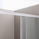 Baños-Mampara-Corredera-Clover-Cromada-Mate-120x198-cm