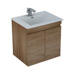 Baños-Mueble-de-Baño-Delfos-dos-Puertas-con-Lavamanos-Base-Light-Oak-600-mm