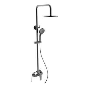 Columna Ducha Urban-N 23 Cm Negro Mate