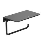 Baños-Portarrollo-Hotel-s-Round-Negro-Mate-con-repisa-87x90x150