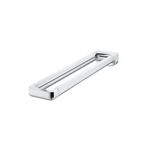 Toallero Barra Doble a Muro Cromado 42 cm