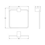 Baños-Toallero-Rectangular-Life-Cromado
