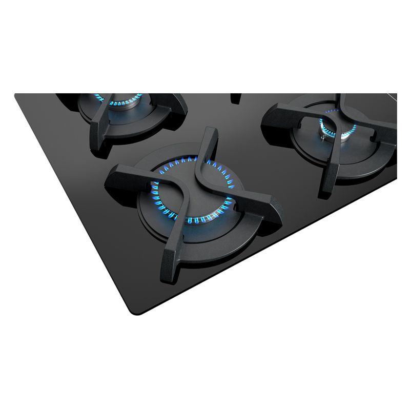 Cocina-Encimera-Cristal-Gas-Natural-GBC-64003-KBN-4Q-empotrada-60-cm