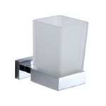 Baños-Portavaso-Atlas-a-Muro-Vaso-Vidrio-Cromado