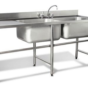 Lavafondo 2 tazas secador derecho taza full inox 304