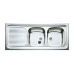 Cocina-Lavaplatos-Empotrable-1235.510-2-Cubetas---Escurridor-Izquierdo