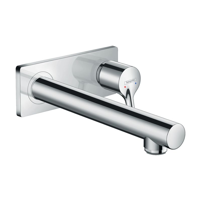Baños-Griferia-Lavamanos-Talis-S-Muro-23-cm-C-Desague-72111000-Cromo