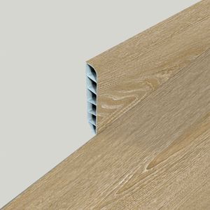 Guardapolvo PVC Glasgow Honey 15x90x2400 mm