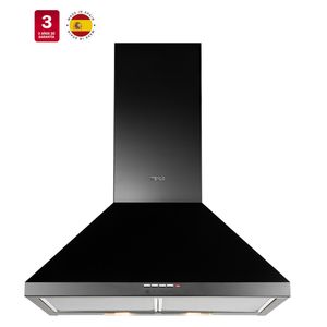 Campana Deco Piramidal DBB 60 Inox Negro