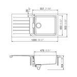 Cocina-Lavaplatos-Schock-Primus-D-100L-Onyx