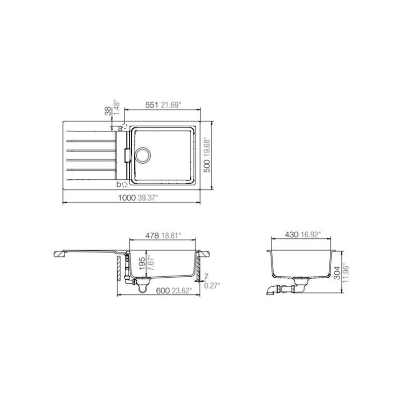 Cocina-Lavaplatos-Schock-Primus-D-100L-Onyx