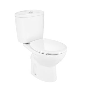 WC Victoria a Muro con Asiento y Fijaciones Blanco 3/6
