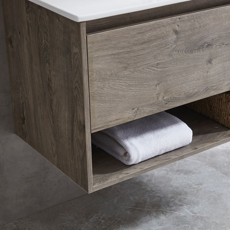Baños-Mueble-de-Baño-Queen-1-Cajon-y-Repisa-Grey-OAK-700-mm-con-Lavamanos