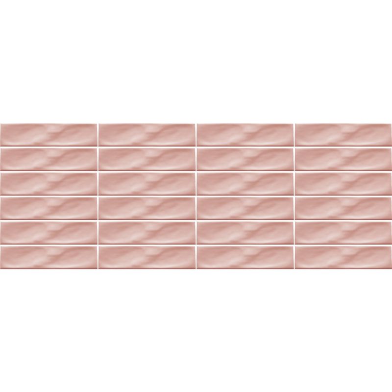 Pisos-y-Muros-Ceramica-Muro-Ice-Craft-Rosa-Brillante-6.8x28-cm