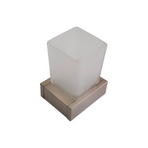 Portavaso Kubika Brushed Níquel