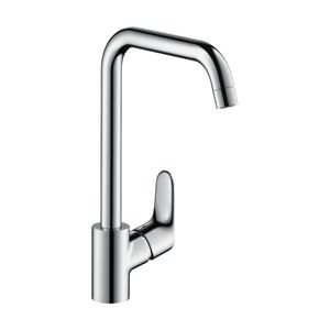 Griferia Cocina Focus M41 1 Jet 31820000 Cromo