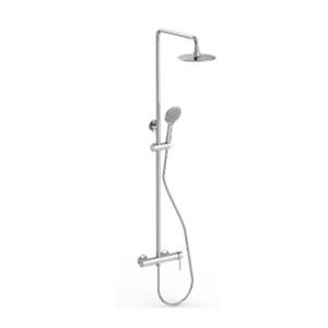 Columna de ducha Level 25cm Cromo