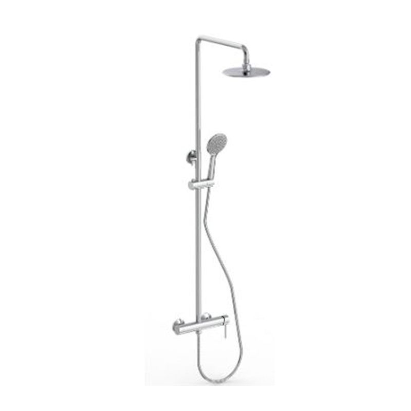 Baños-Columna-de-ducha-Level-25cm-Cromo