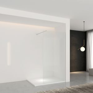 Mampara Fija Style-N con Brazo Extensor Cromado 1000 Mm