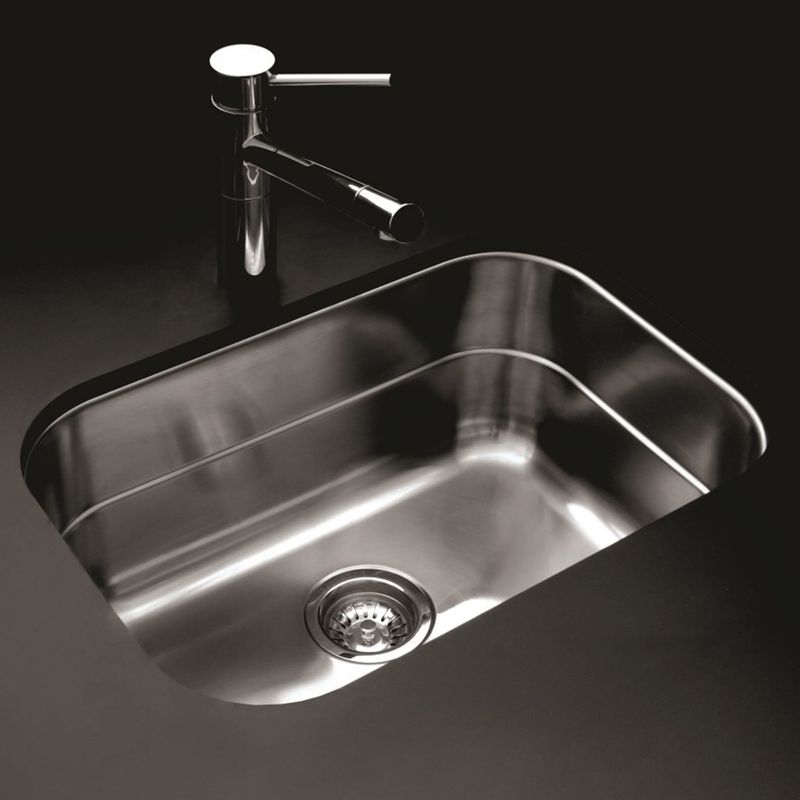 Cocina-Lavaplatos-Simple-E54-Rectangular-Bajo-Cubierta-Cromado