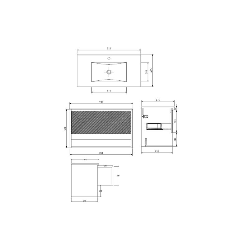 Baños-Mueble-de-Baño-Delfos-un-Cajon-y-Repisa-con-Lavamanos-Base-Mink-Grey-Mate-900-mm