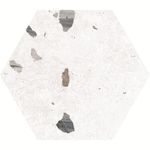 Pisos-y-Muros-Porcelanato-Sonar-Blanco-Mate-Hexagonal-22x25-cm