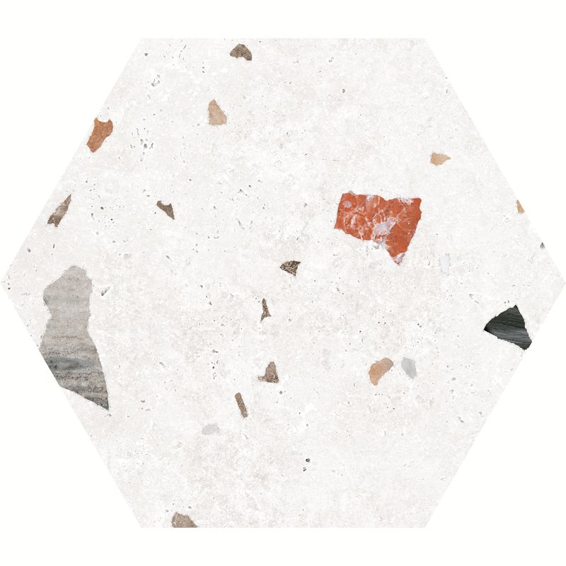 Pisos-y-Muros-Porcelanato-Sonar-Blanco-Mate-Hexagonal-22x25-cm