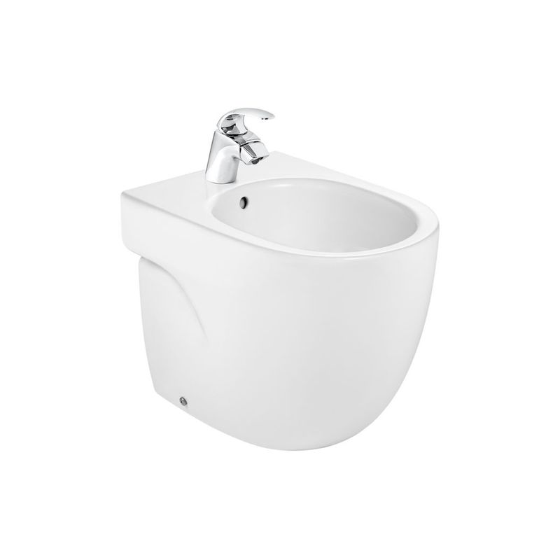 Baños-Bide-Meridian-Compacto-con-Tapa-Blanco