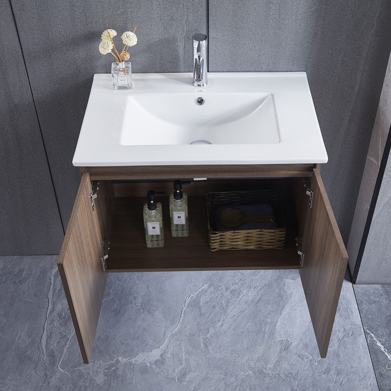 Baños-Mueble-de-Baño-Queen-Simple-2-Puertas-Choco-700-mm-con-Lavamanos