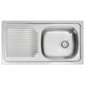 Lavaplatos Empotrable Inoxidable 800.440 1c 1e Rev 79,8x43,8 cm
