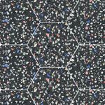 Pisos-y-Muros-Porcelanato-Venice-Negro-Mate-Hexagonal-22x25-cm