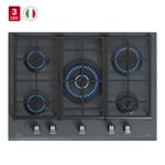 Cocina-Encimera-Cristal-Gas-GZC-75330-XBB-But-Stone-Grey-ExactFlame-5q-empotrada-70-cm