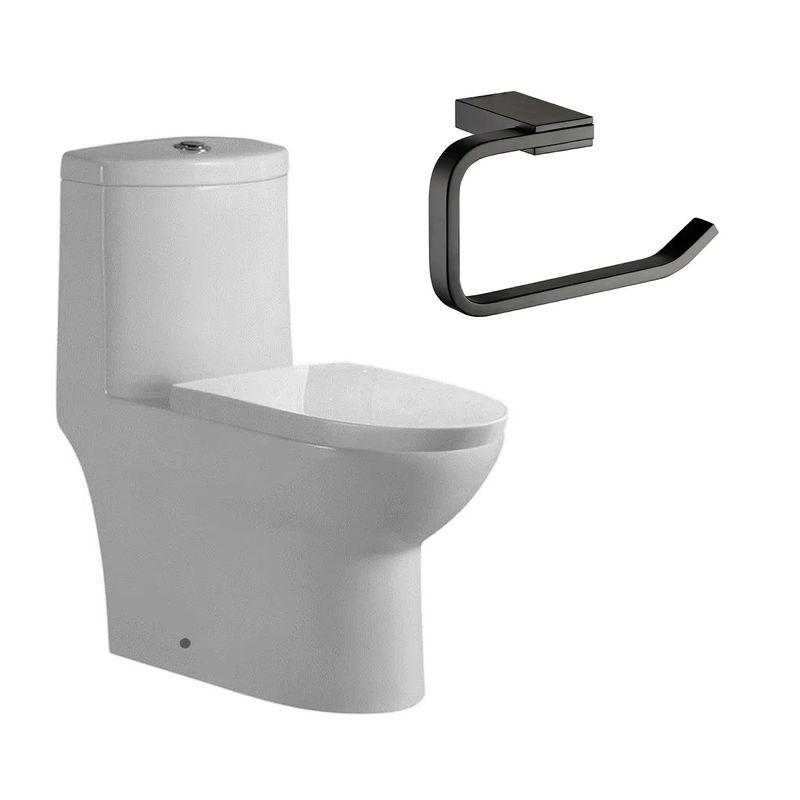 Baños-WC-One-Piece-Apolo-a-Piso---Portarrollo-Asis-sin-Tapa-Negro-Mate