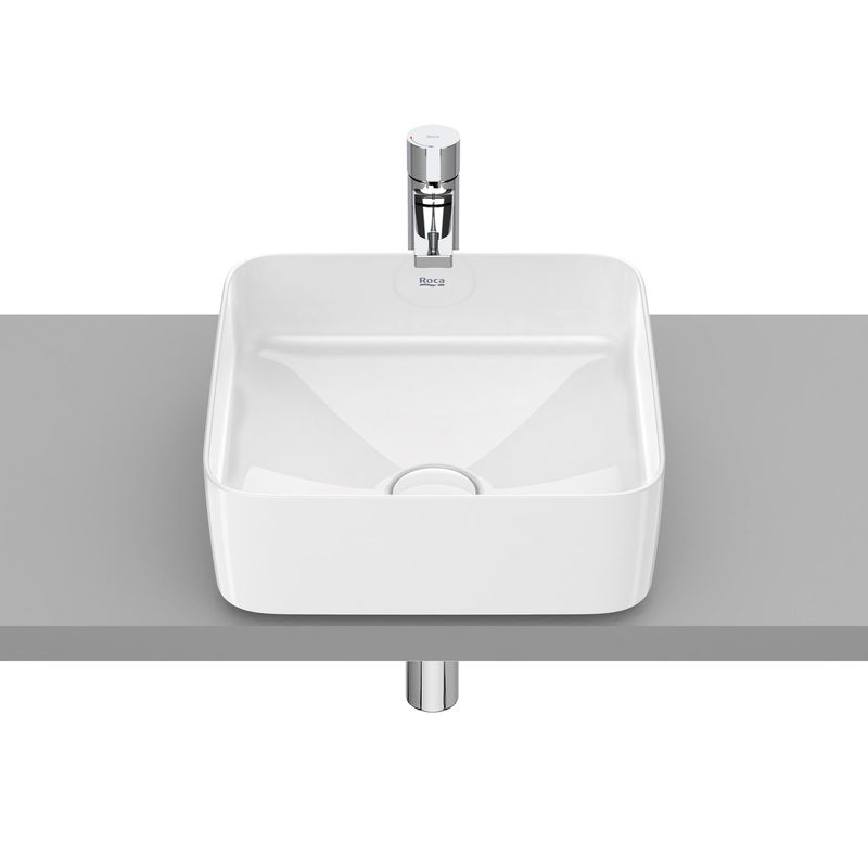 Baños-Lavamanos-Sobre-Cubierta-Cuadrado-Inspira-Blanco-370x370x140-mm