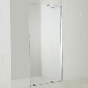 Mampara Style Fija de Receptáculo Perfil Cromado 1000x1980 mm