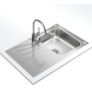 Lavaplatos Empotrable Acero Inoxidable Starbright 45 E-Xp 1c 1e