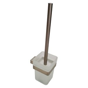Escobilla de WC Kubika con escobillero Brushed Niquel