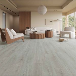 Piso Vinílico SPC Roma Grey C/Bisel 180x1220x5 mm