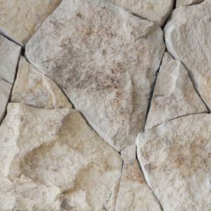 Piedra Reconstituida Field Stone Beige Rústico Irregular entre 25 -50 cm