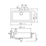 Cocina-Lavaplatos-Schock-Signus-N-100-Xl-Polaris