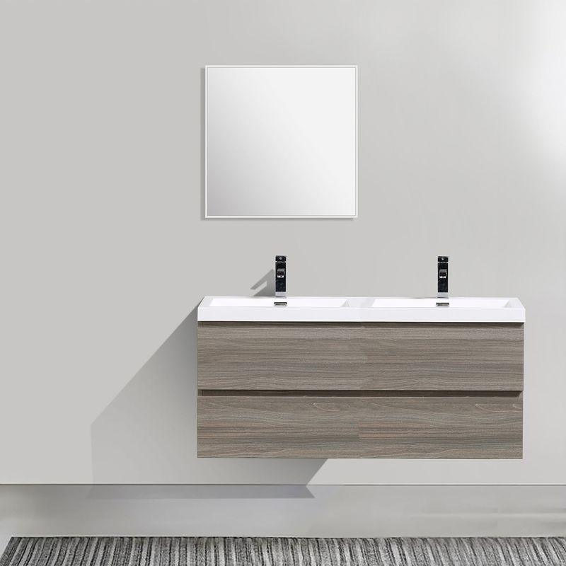Baños-Mueble-de-Baño-City-Doble-con-Lavamanos-Blanco-Base-Maple-Grey-1200-mm