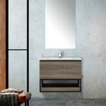 Baños-Mueble-de-Baño-Delfos-Iron-Cajon-y-Repisa-con-Lavamanos-Negro-700-mm