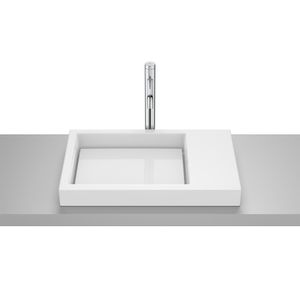 Lavamanos de Sobreponer Horizon Skyline Blanco 600x380x70 mm