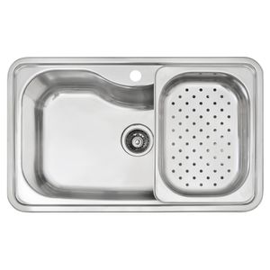 Lavaplatos Empotrable Inoxidable Bahía 1c  80x50 cm
