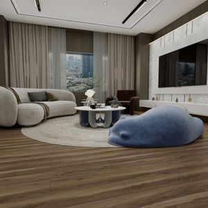 Piso Vinílico SPC Oregon Walnut 180x1220 mm