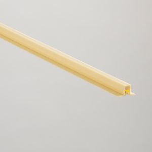 Moldura Novojunta 2 PVC Beige Mate 15x2500 mm